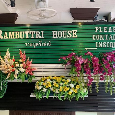 Rambuttri House Hotel Banguecoque Exterior foto